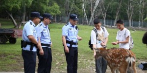 苇河分局：景“警”相随 书写景区平安画卷