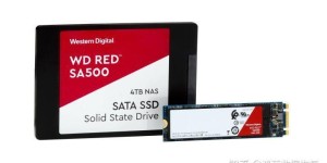 西部数据SA500 Red红盘系列NAS网络存储SSD固态硬盘